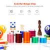 Abaodam 300pcs Transparent Bingo Chips Round Counting Discs for Games Classroom Activities and Carnival Parties Math Learning and Bingo Markers view 2