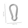 Abaodam 1set Heavy-Duty Stainless Steel Hanging Kit for Swings and Hammocks Wheel Hook Rotation Mechanism Easy to Install and Versatile Suspension view 2