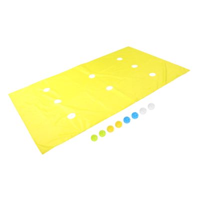 FAVOMOTO Tarp Mat Team Building Games Indoor Outdoor Teamwork Activities Random Color