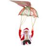 OFFSCH 1pc Electric Santa Claus Parachute Toy Christmas Decoration for Boys and Girls Compact and Creative Holiday for Desktop Living Room view 2