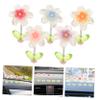 ULTECHNOVO 20pcs Flower Decor Car Dashboard Accessories Car Ornament Aesthetic Decor Flower view 3