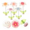 ULTECHNOVO 20pcs Flower Decor Car Dashboard Accessories Car Ornament Aesthetic Decor Flower view 4