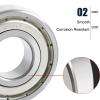 698ZZ 8 * 19 * 6(mm) 10pieces bearing ABEC-1 bearings 10pcs metal Sealed Bearing 698 698Z 698ZZ chrome steel bearing view 4