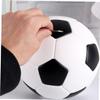 Alasum 2pcs Decorative Soccer Piggy Bank Cartoon Football Shaped Coin Pots for Boy Girl Stable Design for Desktop for Saving Coins and Bedroom Decor view 2