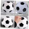Alasum 2pcs Decorative Soccer Piggy Bank Cartoon Football Shaped Coin Pots for Boy Girl Stable Design for Desktop for Saving Coins and Bedroom Decor view 3