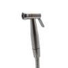 IIUUAYUVI Compatible with Personal Hygiene Toilet Cleaning Pet Bath Cloth Diaper Mop Pool - Stainless SteelBooster Nozzle Toilet Spray Gun Set Wall Mounted view 1