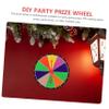 Alasum Prize Wheel for Party Lucky Rotating Wheel DIY Game Prop Lottery Turntable Teaching Aids view 2