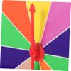 Alasum Prize Wheel for Party Lucky Rotating Wheel DIY Game Prop Lottery Turntable Teaching Aids view 3