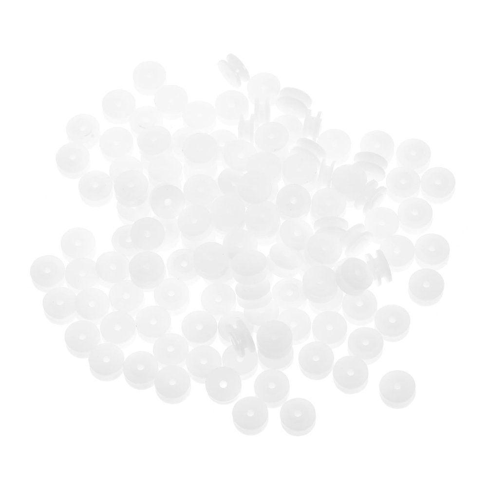 Alasum 100pcs Plastic Pulley Mini Gear Motor Wheel for DIY Projects Rc Cars Science Education and Model Repairs