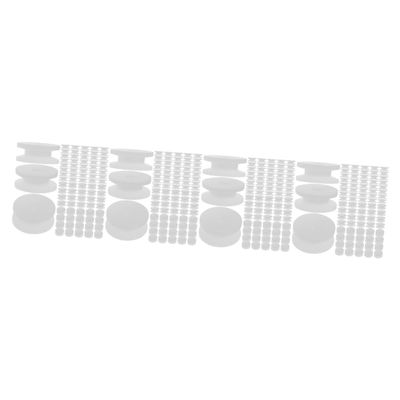 Alasum 4sets Multipurpose Pulley Gears Plastic Belt Pulley for Low Resistance 100pcs*4