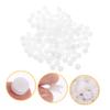 Alasum 4sets Multipurpose Pulley Gears Plastic Belt Pulley for Low Resistance 100pcs*4 view 2