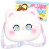 CatchCute Plush Cat Bag Kids Handbag Crossbody Bag with Zipper and Adjustable Strap,Soft Plush Kitty Stuffed Purse Birthday Gift for Toddlers Kids view 1