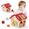 Etucdose Wooden Activity Cube 10-in-1 Montessori Wooden Toy | Multifunctional Early Educational Development Toys | Baby Activity Cubes for Girls Boy | Montessori Cube Toddler Toy Birthday Gift view 1