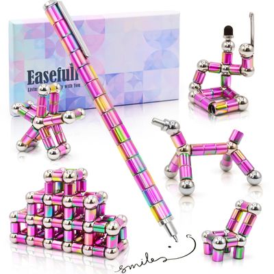 Felikray Magnetic Fidget Pen Toys for Adults Teens Cool Birthday Gifts for Young Men Women Unique for Teenage Boys Girls Novelty Christmas Stocking Stuffers Gadget for Men Teens
