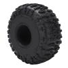 2.2 Inch Tires for JC, Black Rubber RC Wheels, Wear Resistant RC Tires for SCX10 1/10 RC, Support Harsh Environments view 2