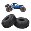 2.2 Inch Tires for JC, Black Rubber RC Wheels, Wear Resistant RC Tires for SCX10 1/10 RC, Support Harsh Environments view 3