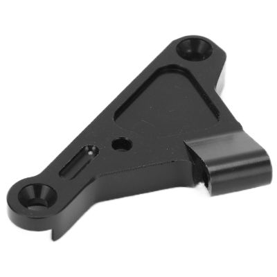 Aluminum Alloy RC Anti Roll Sway Bar Mount, For Axial SCX10 III 1/10 RC Car, Made of Aluminum Alloy, Wear Resistant, Suitable for RC Car Climbing (Black)