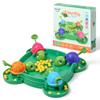 AIUAZA Hungry Turtle Chess Board Game, Hungry Box Game, Turtle Eating Beans Chessboard Game, Party and Party Family Toys, Toys, 2-4 Person (108beans) view 1