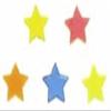 BINGO Waiter Chips- STARS (Pack of 5) view 1