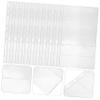 VILLCASE 20sheets Transparent Stamp Pages for Collectors Album Pages for Stamp and Currency Storage Compatible with Standard Binders Protects Collectibles from Dust and Damage view 3
