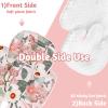 TANOFAR Infant Car Seat Head Support, Soft Baby Carseat Head & Body Support, Flower Baby Car Seat Insert Cushion for Newborn Boys view 2