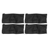 4Pcs PU Leather Stroller Handle Covers Zipper Design Stroller Accessories Removal and Washable Universal Baby Pram Handle Sleeve Protector for Strollers (Black) view 2