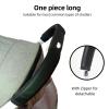 4Pcs PU Leather Stroller Handle Covers Zipper Design Stroller Accessories Removal and Washable Universal Baby Pram Handle Sleeve Protector for Strollers (Black) view 3