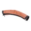 4Pcs PU Leather Stroller Handle Covers Zipper Design Stroller Accessories Removal and Washable Universal Baby Pram Handle Sleeve Protector for Strollers (Brown) view 2