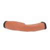 4Pcs PU Leather Stroller Handle Covers Zipper Design Stroller Accessories Removal and Washable Universal Baby Pram Handle Sleeve Protector for Strollers (Brown) view 4