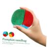 FAVOMOTO 10pcs Pumpkin Shaped Bean Bags Toss Game and Indoor Activity Toys for Boys and Girls for Parties School Events and Family Gatherings view 2