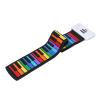 49 Key Roll Up Piano Thickened Silicone Colorful Foldable Electronic Music for Kids view 1