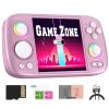 Doriteney RGCube Handheld Game Console Android 13 Game Player 3.95" IPS 128GB TF Card Unisoc T820 RGB Lighting(Radiant Purple) view 1