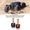 POENVFPO Heatsink Plug Grips, 2PCS Aluminium Alloy Banana Plug Connectors with Heatsink for RC Model Crawler Cars Upgrade Parts (5mm) view 4