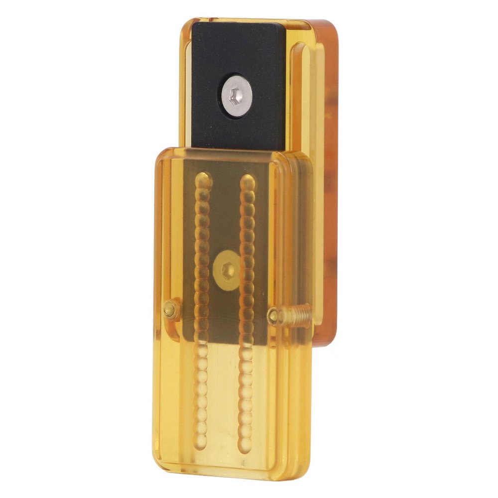 Amber Push Toy, Anti Anxiety PEI Amber Push Toy for Work (Black PTFE)