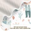 Qilmy Princess with Dragons Baby Blanket for Boys Girls Kids with Soft Cotton, Cute Cozy Warm Nursery Receiving Swaddle Blanket for Toddler Infant Crib, 30 x 40 Inch view 2