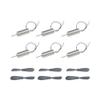 TZNLTPFY Wired Coreless Electronic Starter DC 3.7V Hollow Cup Electronic Starter with Propeller 6PCS for RC Aircraft Helicopter Toy view 1