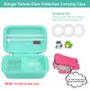 Elonbo Carrying Case for Blinger Dazzling Starter Kit, Blinger Kids Glam Collection Starter Kit Storage Bag, Kids Hair Styling Tool Travel Organizer Holder, Pocket fits Gems Rhinestones, Dark Green view 2