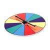 CHILDWEET Blank Raffle Prize Wheel Rotating Desktop Draw Game for Parties Business Events and Gatherings Bright for Easy Prize Selection view 1