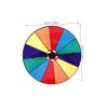 CHILDWEET Blank Raffle Prize Wheel Rotating Desktop Draw Game for Parties Business Events and Gatherings Bright for Easy Prize Selection view 2