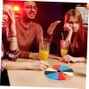 CHILDWEET Blank Raffle Prize Wheel Rotating Desktop Draw Game for Parties Business Events and Gatherings Bright for Easy Prize Selection view 4