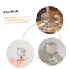 BCOATH 2pcs Crystal Globe World Map Table Decor Rotating Desktop Earth Globes Solid Base for Decoration Creative for Festivals and Special Occasions view 4
