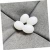BCOATH 30pcs Simulated Pigeon Eggs Realistic Solid Fake Eggs for Bird Breeding and Home Decor for Craft Projects and Pigeon Management view 4