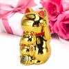 flexman Lucky Cat Waving Arm, 4.5in Solar Powered Cute Waving Cat, Wealth Fortune Cat for Desk, Window, Car Dashboard, Home, Restaurant, Hotel view 4