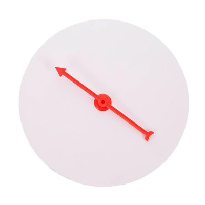 FELTECHELECTR DIY Prize Wheel Small Lottery Turntable Game Arrow Raffle Wheel for Adults Turntable