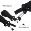 12pcs Stroller Hooks Non-Slip Hangers for Shopping Bags Diaper Bags and Accessories Fits All Strollers and Shopping Carts Black view 2