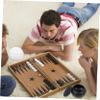 COSMEVIVI Portable Chess Box Chess Storage Reversible Go Game Case Chessboard Box for Travel view 3