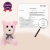 INPANY Bear Bouncy Horse Hopper Toys, Toddler Girl Plush Bouncing Animal, Baby Inflatable Bounce Buddies, Kid Ride on Rubber Bouncer, Outdoor Indoor Cute Birthday Gift Toy for 2 3 4 Year Old Girl Boy view 4