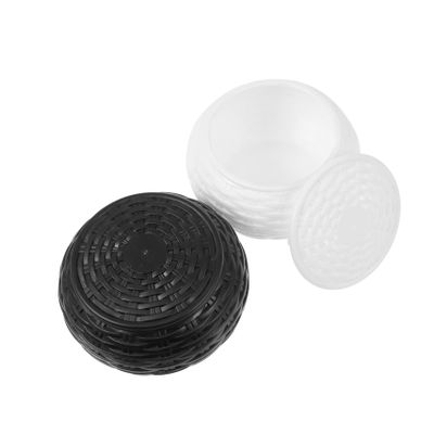 TOYANDONA 1pair Sturdy Go Chess Piece Storage Box Lightweight Plastic Go Chess Case Lid Design for Secure Storage for Beginners and Enthusiasts