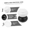 TOYANDONA 1pair Sturdy Go Chess Piece Storage Box Lightweight Plastic Go Chess Case Lid Design for Secure Storage for Beginners and Enthusiasts view 3