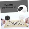 TOYANDONA 1pair Sturdy Go Chess Piece Storage Box Lightweight Plastic Go Chess Case Lid Design for Secure Storage for Beginners and Enthusiasts view 4